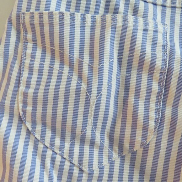 ROLLA'S Mirage High Rise Loose Fit Shorts in Laura Stripe Wisteria - Size 26 - Picture 14 of 16